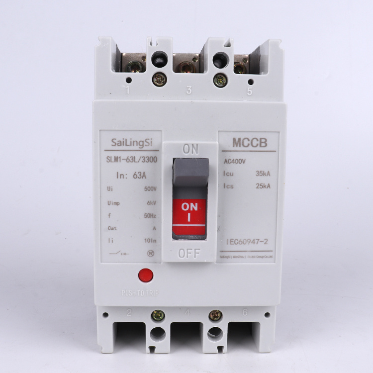 225A 2p 3p 4p Moulded Case Circuit Breaker MCCB