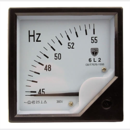 Frequency Meter 6L2 55HZ 380V
