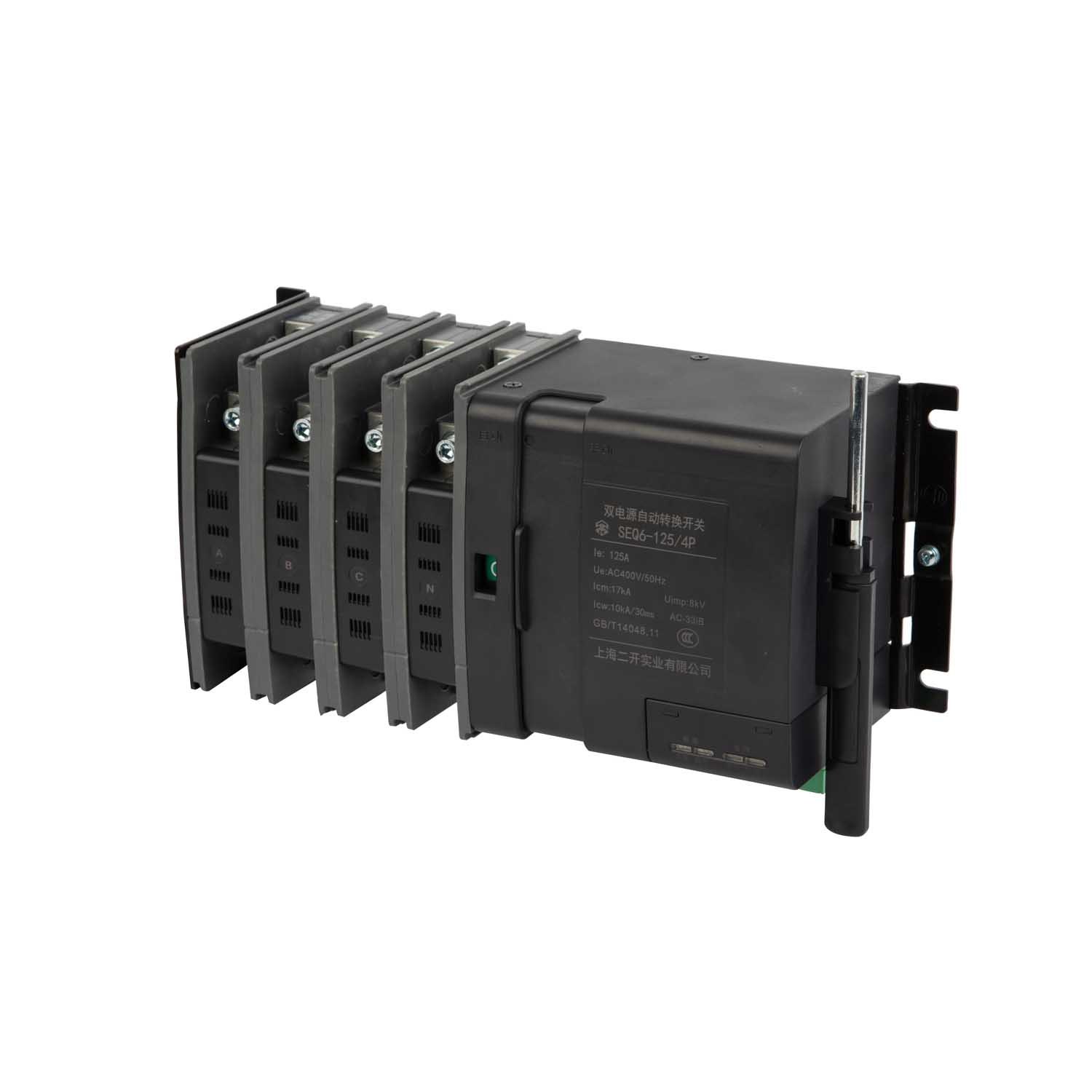 Factory Price ATS Automatic Change Over Switch 125A 3p Generator